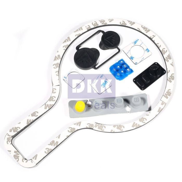 矽膠按鍵3M背（bèi）膠類密封圈